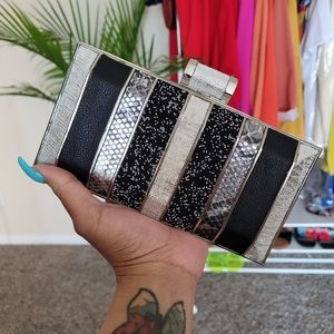 Kate Landry Hard Case Clutch